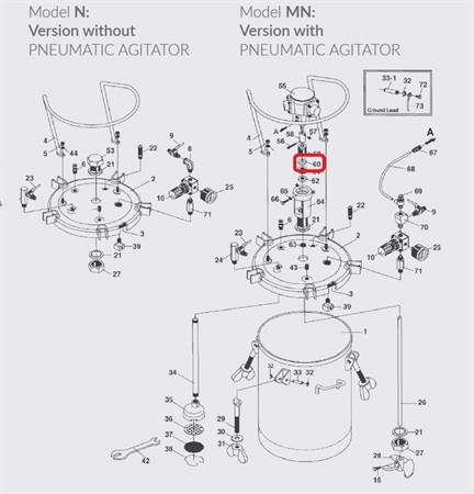 "V" Packing Female Adaptor
